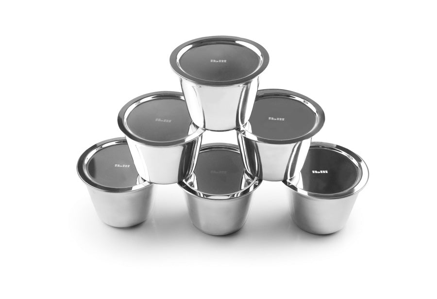 Set 6 Tapas para Flanero de 8cm