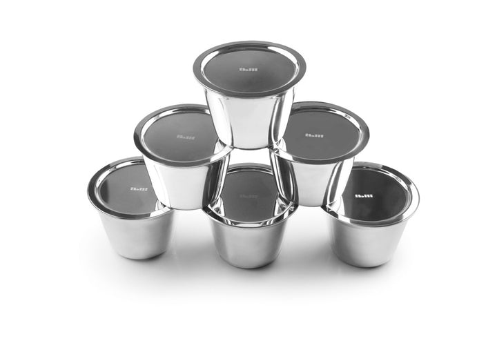 Set 6 Tapas para Flanero de 8cm
