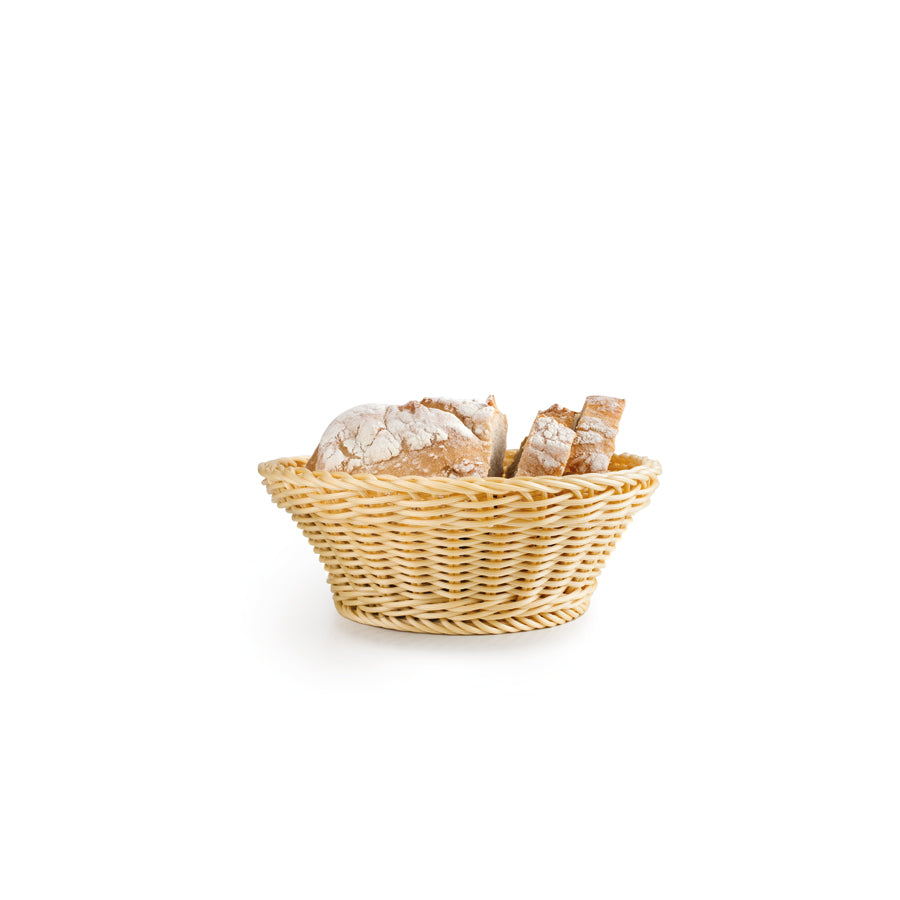 Panera de Polyratan Redonda Espiga Oro