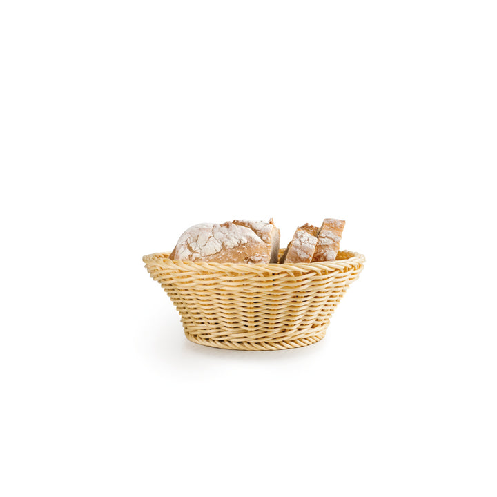 Panera de Polyratan Redonda Espiga Oro