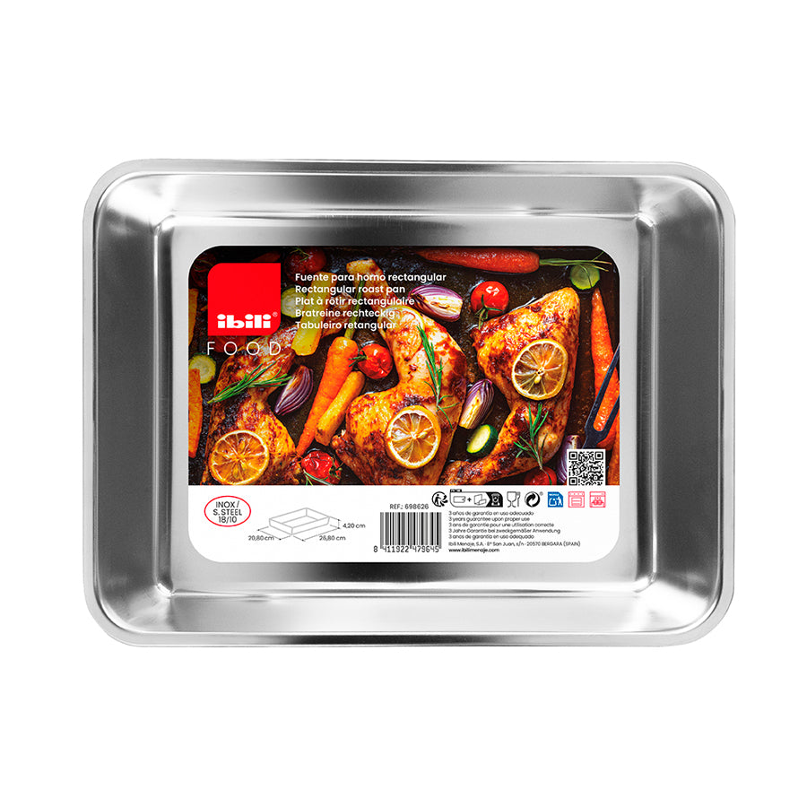 Fuente para Horno Rectangular Food