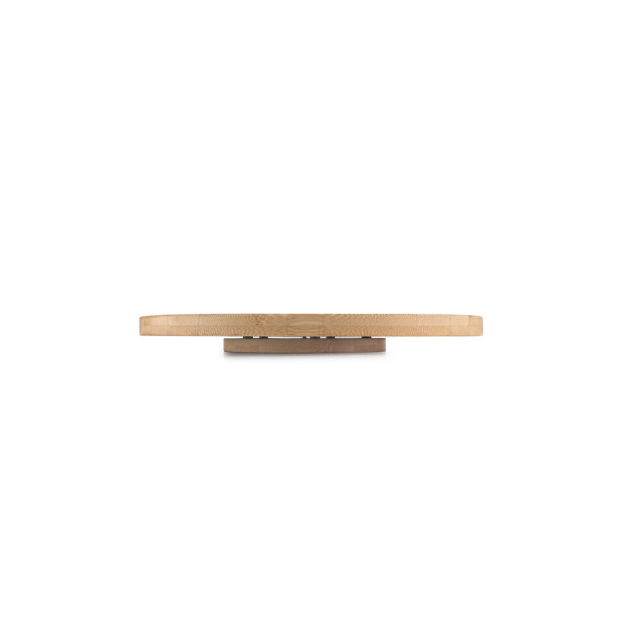 Soporte Giratorio de Bambú - 31 cm
