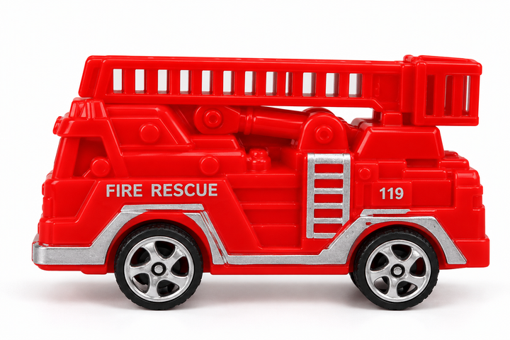 Vehículos de emergencia en miniatura – 9 cm aproximadamente