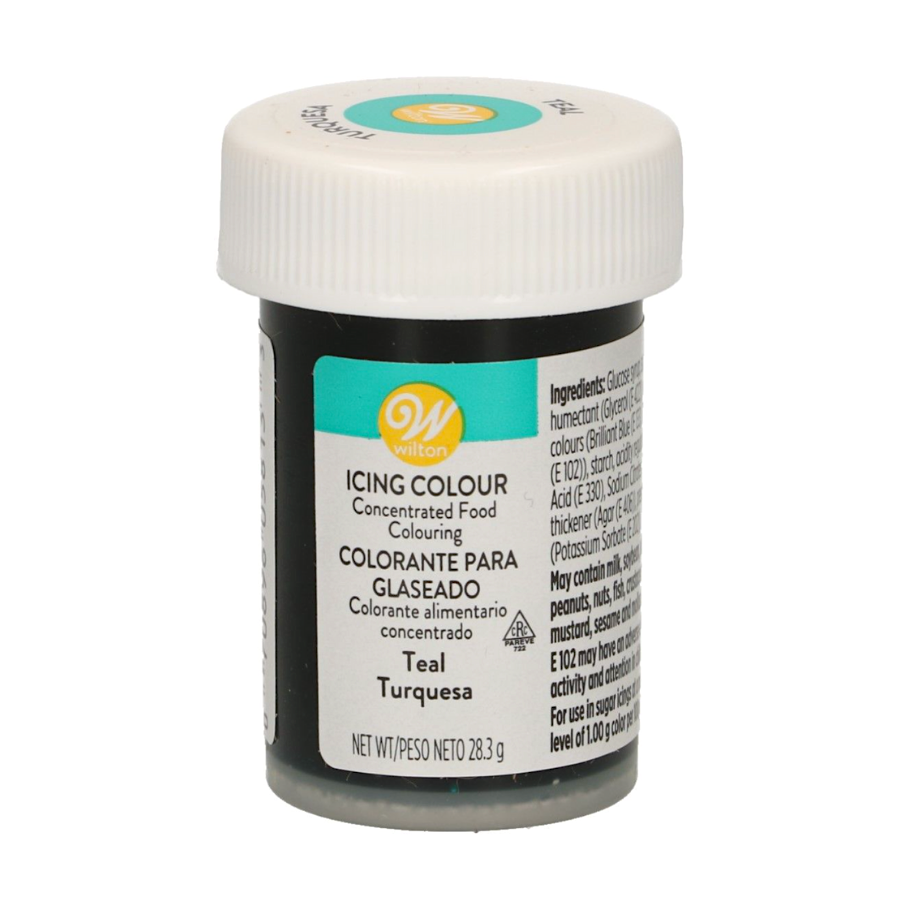 COLORANTE EN GEL WILTON - TURQUESA 28 G
