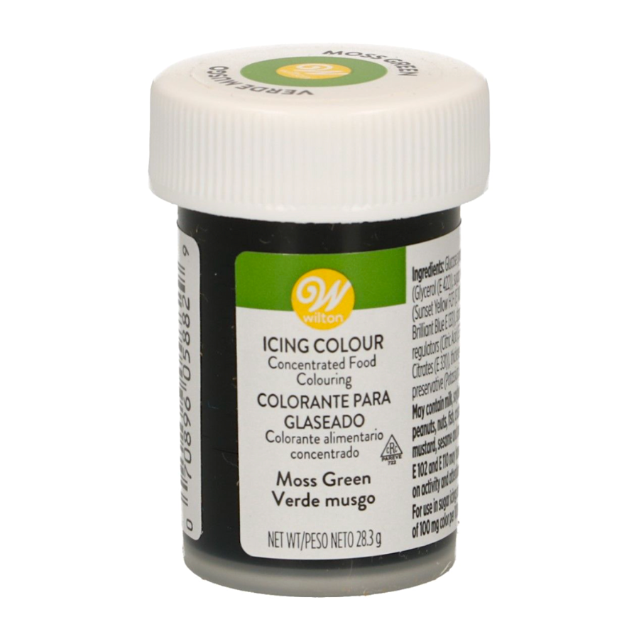 COLORANTE EN GEL WILTON - VERDE MUSGO 28 G
