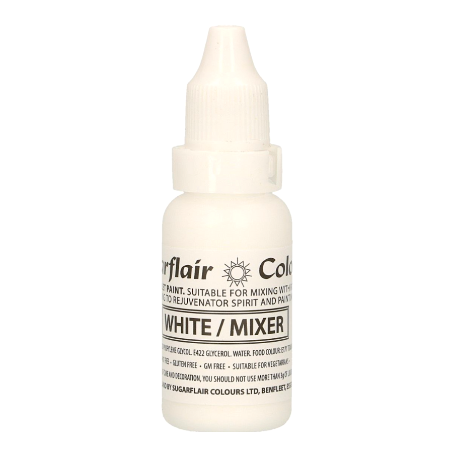 COLORANTE LIQUIDO SUGARFLAIR - WHITE · MIXER / BLANCO (14 ML)