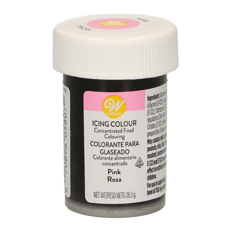 COLORANTE EN GEL WILTON - ROSA 28 G