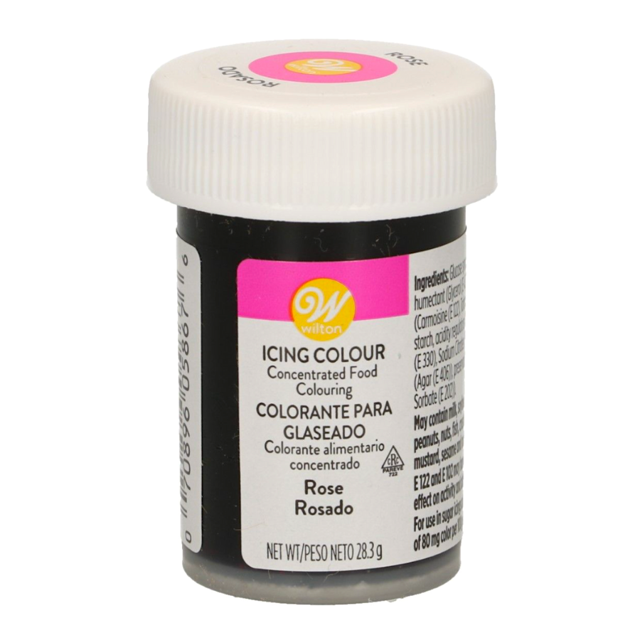 COLORANTE EN GEL WILTON - ROSADO 28 G