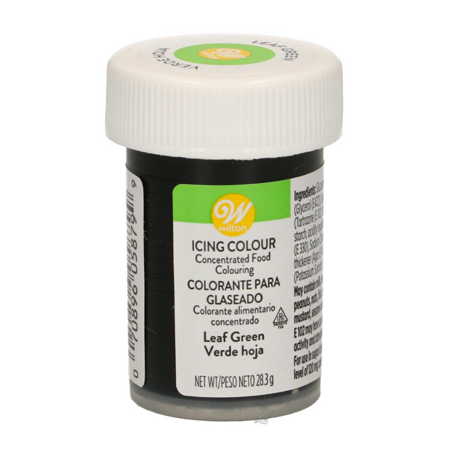 COLORANTE EN GEL WILTON - VERDE HOJA 28 G