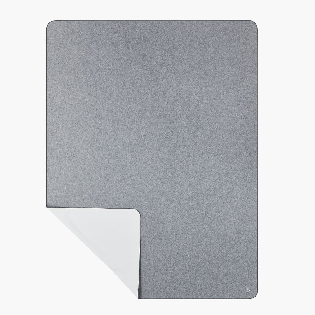 Mantas de yoga de vellón ultrasuave - Color Piedra