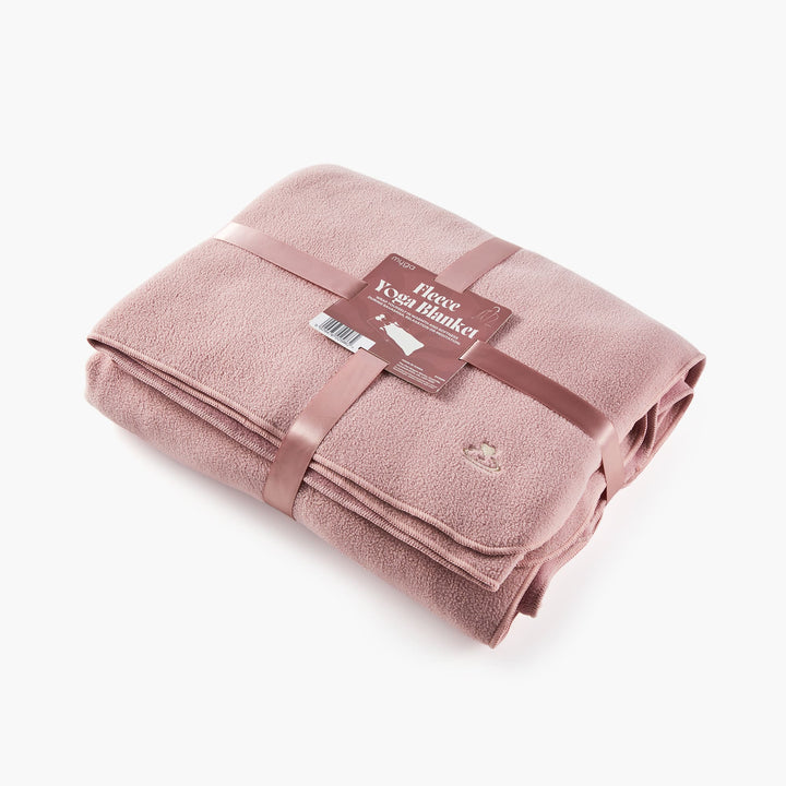 Mantas de yoga de vellón ultrasuave - Color Rubor