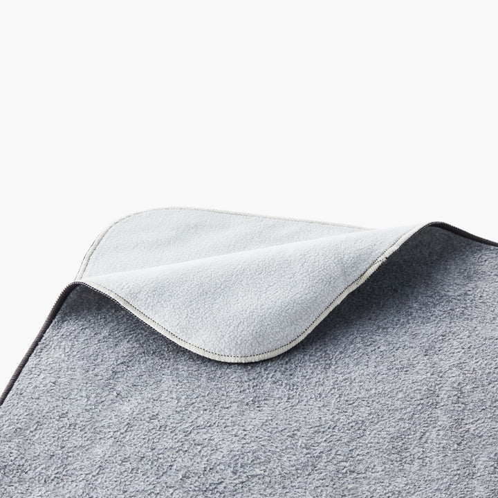 Mantas de yoga de vellón ultrasuave - Color Piedra