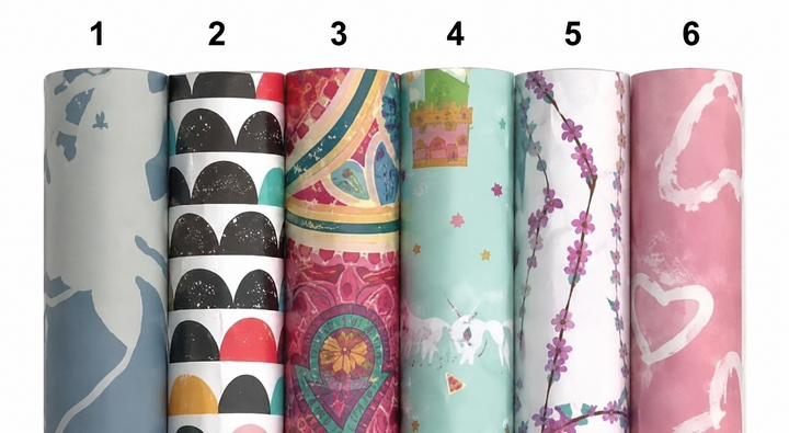 Rollo de papel de regalo 0,70 x 2m