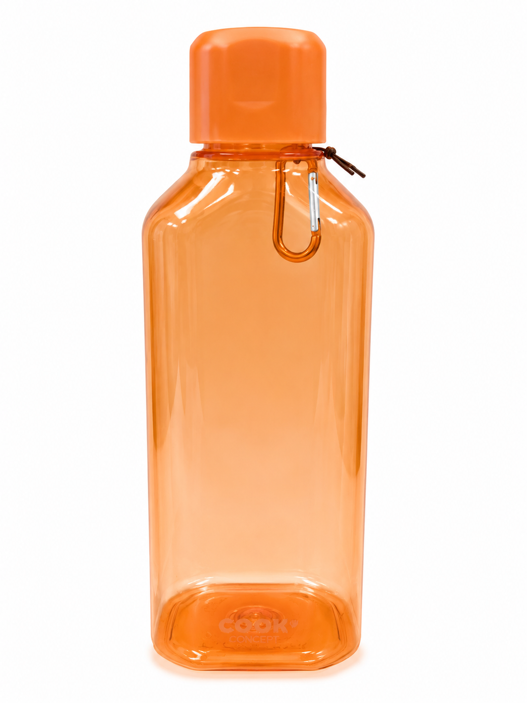 Botella de transporte de 700 ML con mosquetón NARANJA