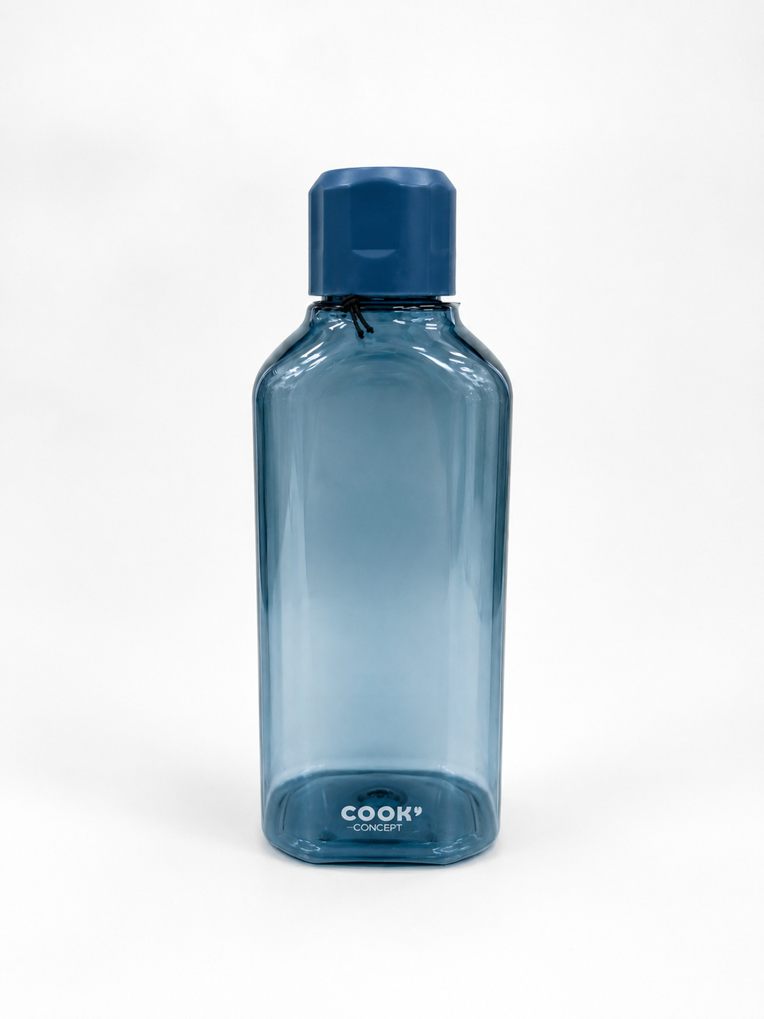 Botella de transporte de 700 ml con mosquetón AZUL