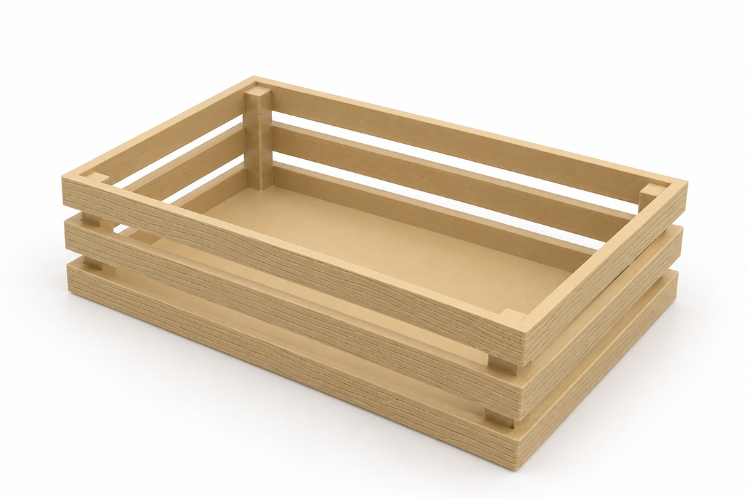 Cajita decorativa de madera 15 × 9,5 × 4 cm