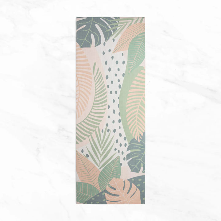 Esterilla antideslizante inspirada en la naturaleza para yoga y fitness - PALMERA