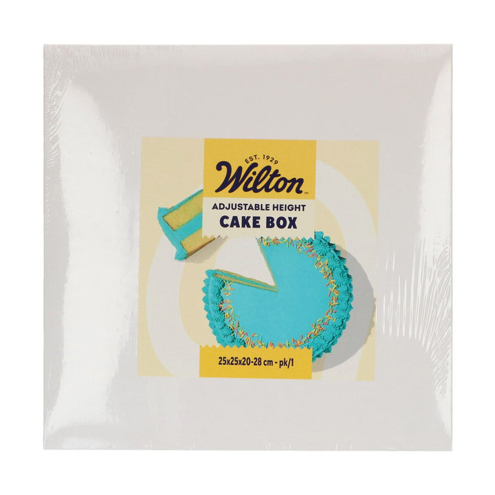 Wilton Adjustable Height Cake Box 25x25x20-28cm