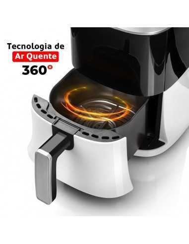 Freidora digital sin aceite HAEGER Aero Fryer - 2,2 L, 8 programas, 1000 W