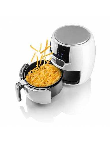 Freidora digital sin aceite Haeger Air Feast blanca - 4,2 L