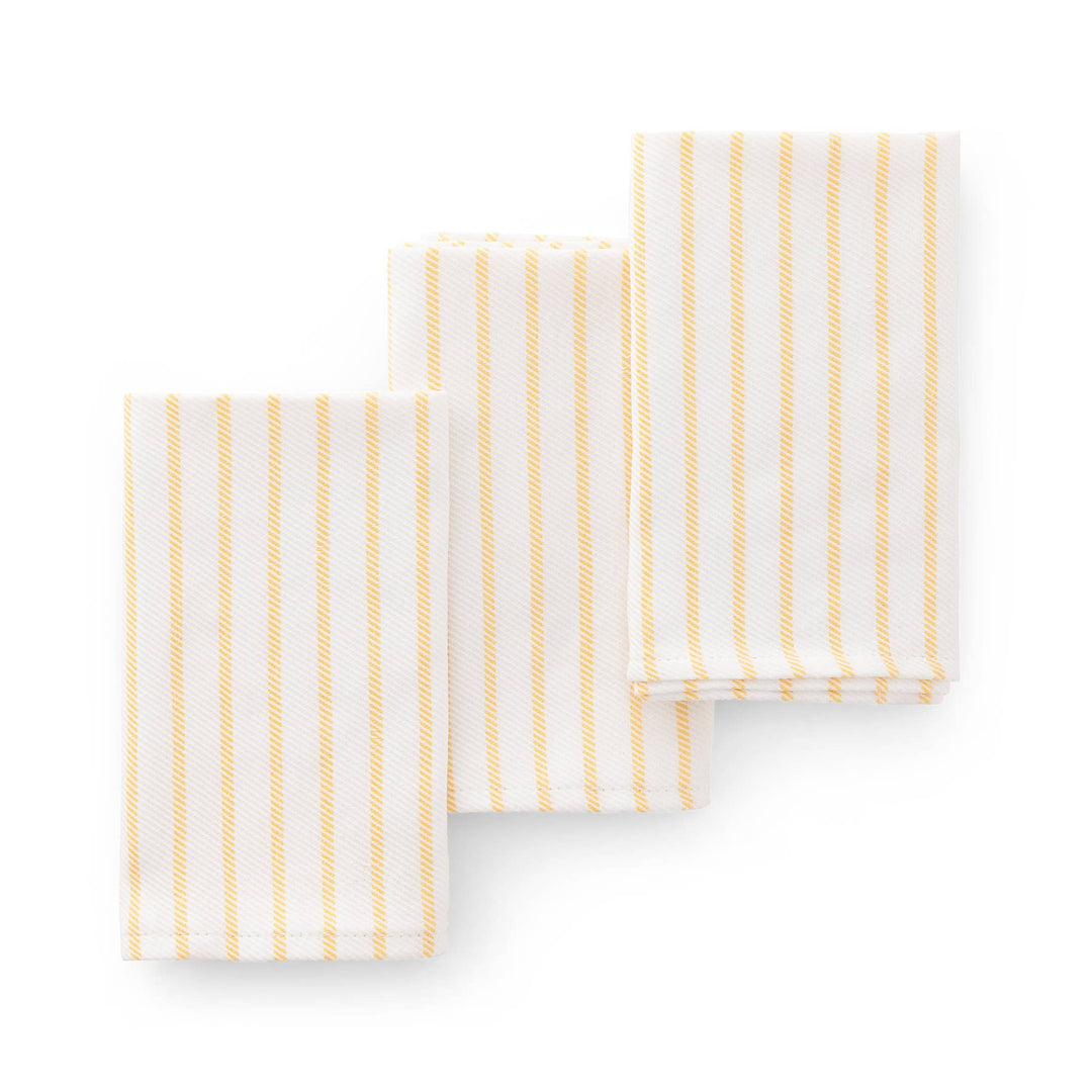 Set 3 paños cocina algodón tacto suave resistente rayas