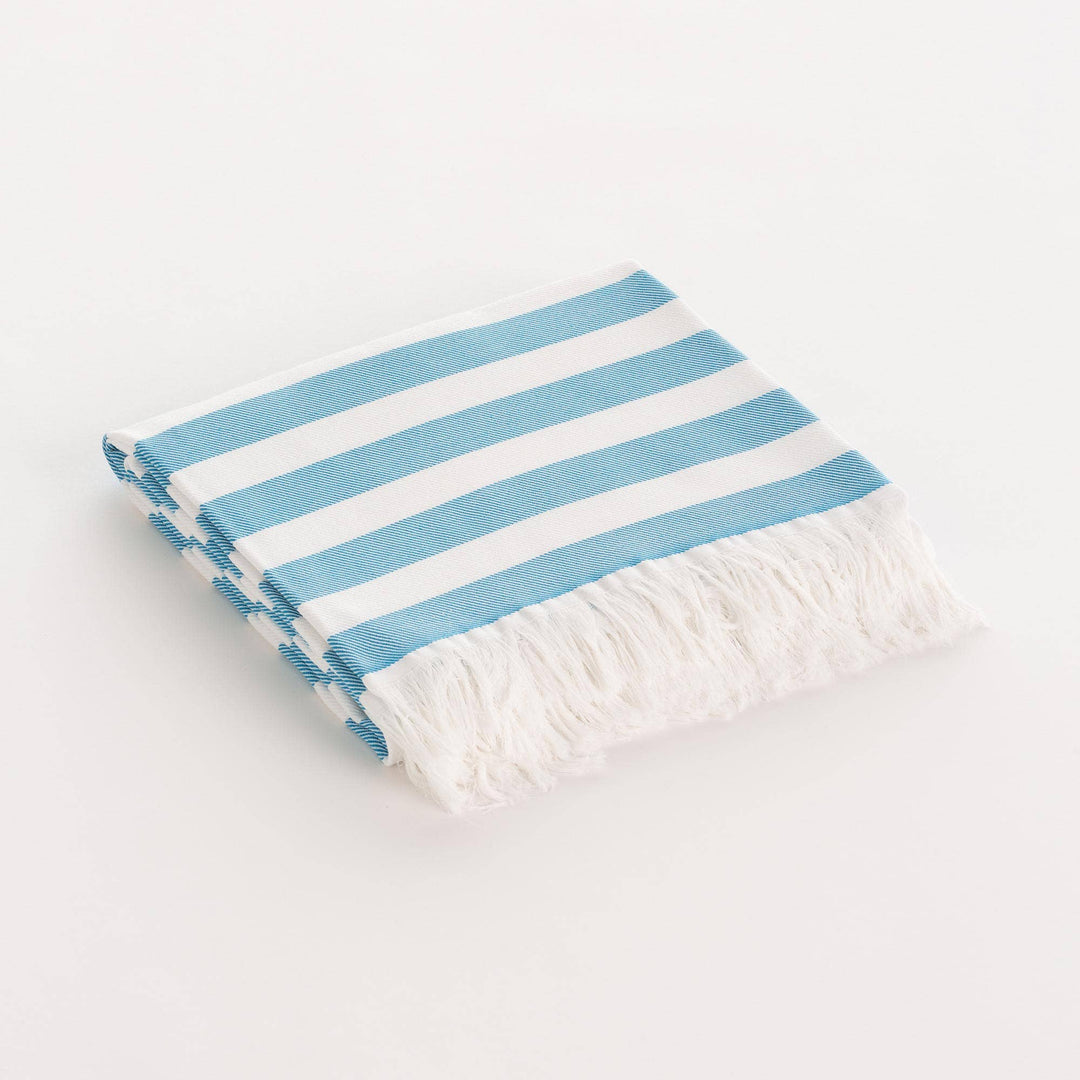 Fouta Pareo Toalla de Playa Algodón Suave con Flecos SALMA