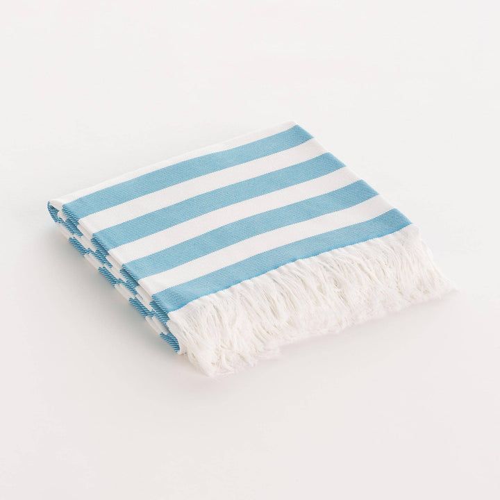 Fouta Pareo Toalla de Playa Algodón Suave con Flecos SALMA