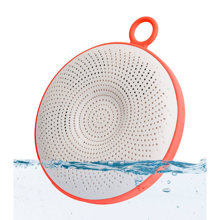 Neón Sonidos flotantes de verano - Coral y blanco
