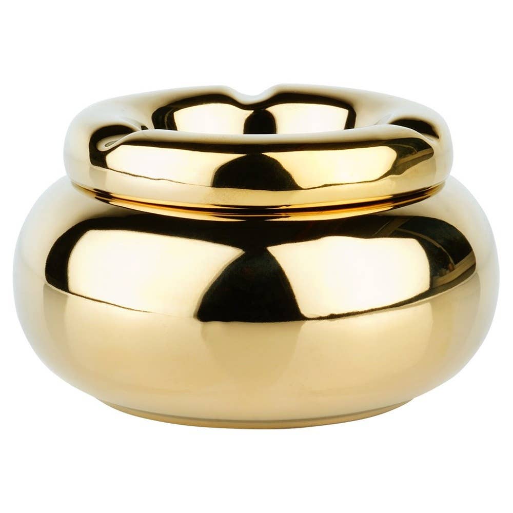 Cenicero Dolomite Dorado Redondo 11 cm 489318-Z