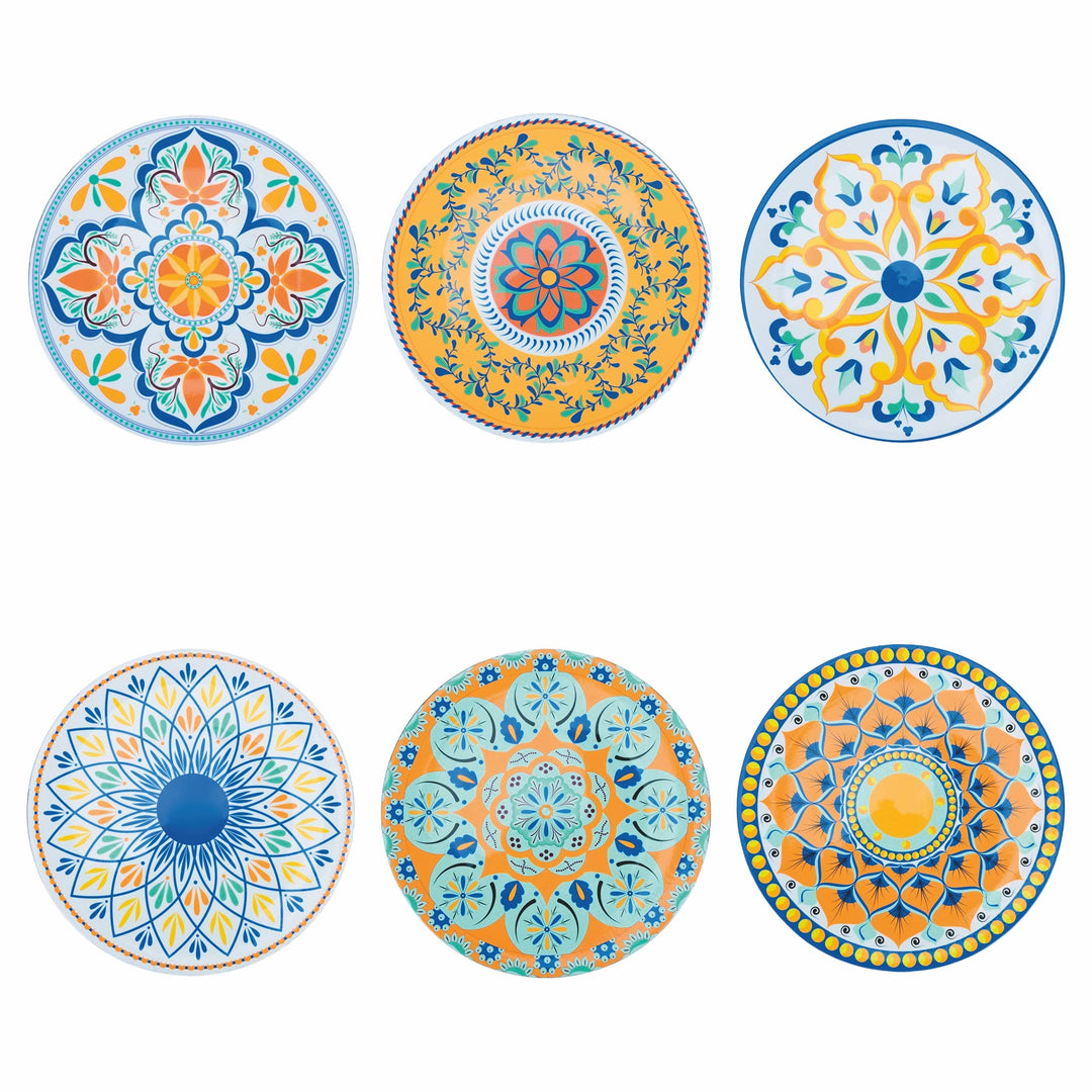 Juego de 6 platos base Sicilia