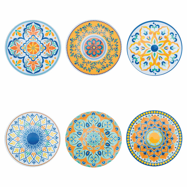 Juego de 6 platos base Sicilia