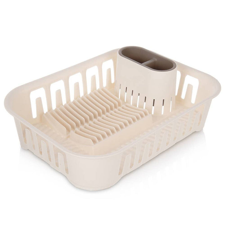 Escurridor de platos crema 39x29x11 cm 155218