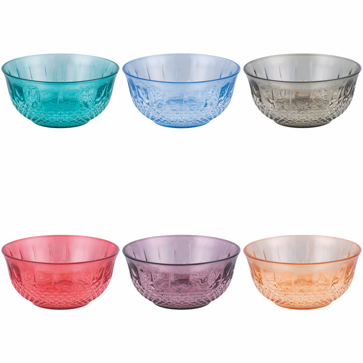 IMPERIAL COLOR JUEGO DE 6 CUENCOS 260 ML