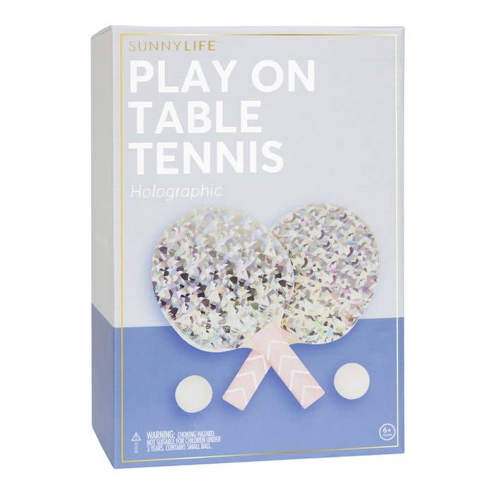 Kit de tenis de mesa holográfico