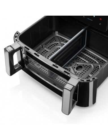 Freidora Digital sin Aceite HAEGER Super Cook 10L - 10 L, 10 Programas, 2 Cubetas, 2600 W