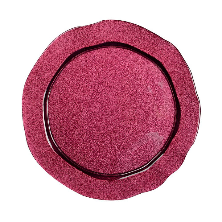 Plato de presentación fucsia