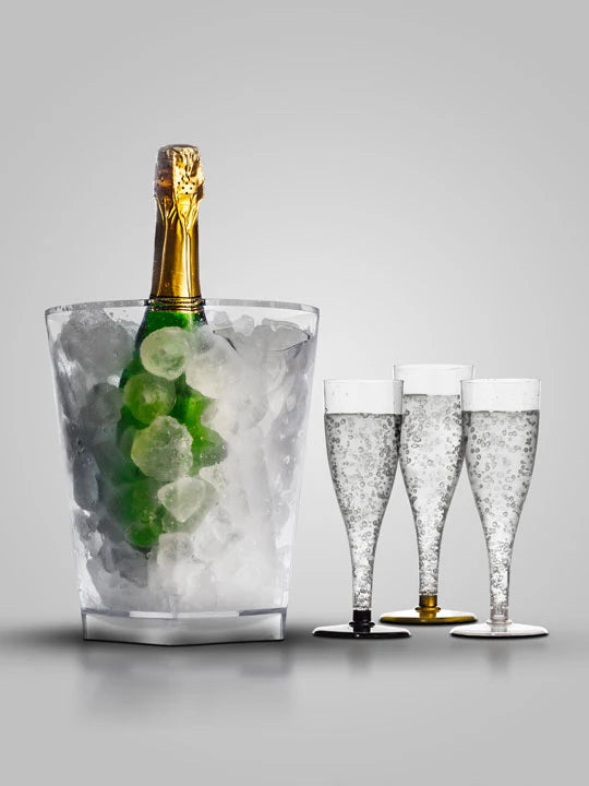 Cubitera para hielo y botellas