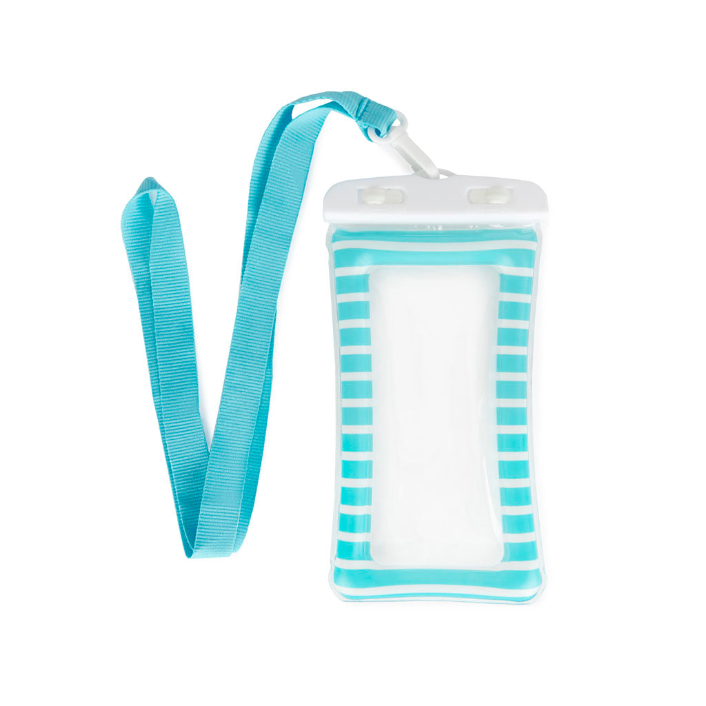 Funda impermeable Phone Hut flotante turquesa