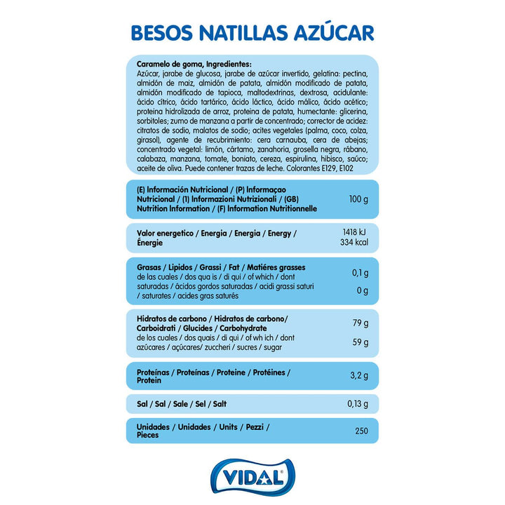 Besos Natillas bolsa 1 Kg