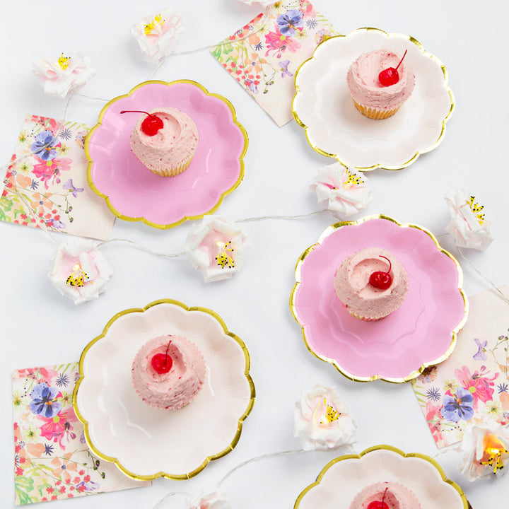 Servilletas de cóctel florales, fiesta de verano, paquete de 20