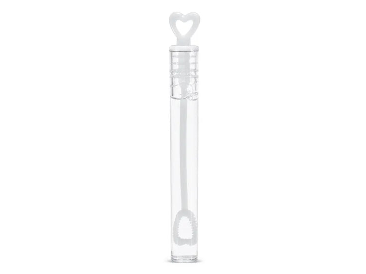 Burbujas de jabón Corazón, blanco