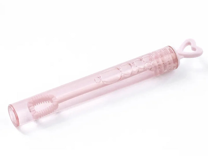 Burbujas de jabón en forma de corazón, rosa