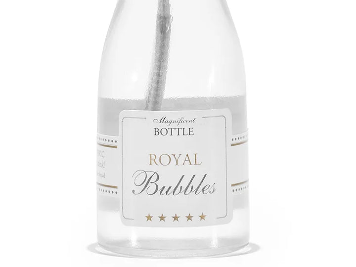 Pompas de jabón “Royal Bubbles” botella elegante