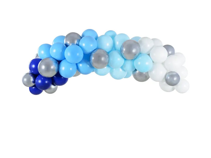Globos brillantes de 30 cm, plateados - 50 unidades