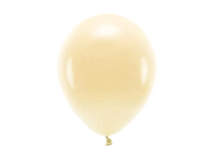 Globos ecológicos de 26 cm, color pastel, melocotón claro - 100 unidades