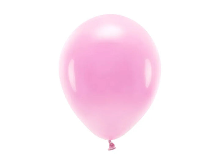 Globos ecológicos de 26 cm, color rosa - 100 unidades)