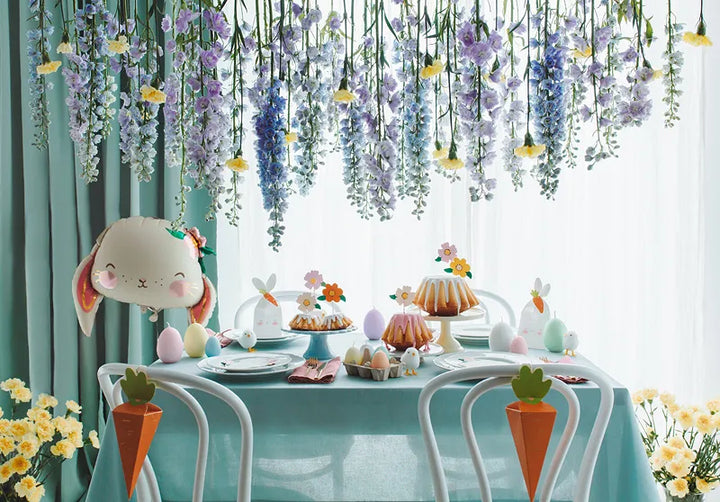 Globos de aluminio con forma de conejo, 65x55 cm, surtido