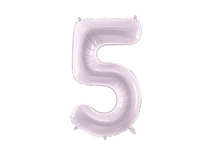 Globo de papel de aluminio número , 86 cm, MORADO