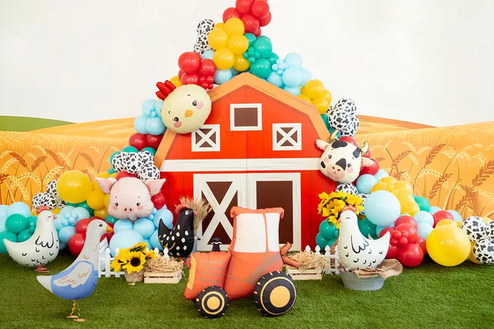 Globo de aluminio con forma de cerdo, 61x36 cm, surtido