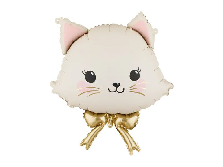 Globo de aluminio con forma de gato, 50x60 cm, surtido